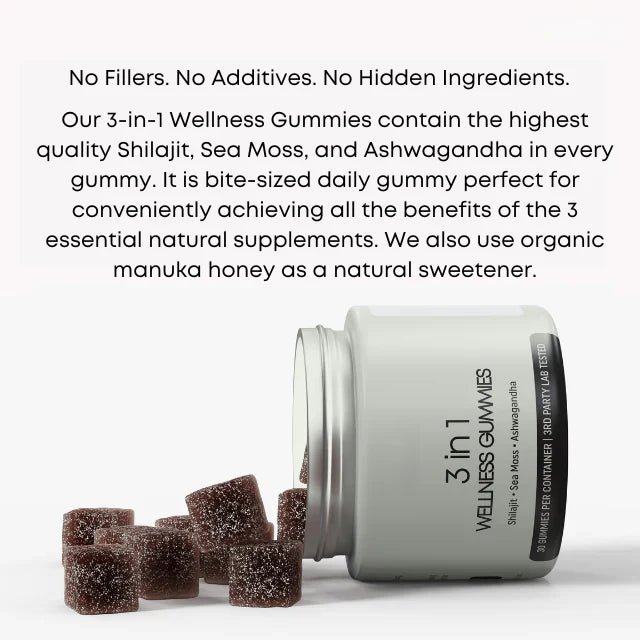 Orovita® 3 in 1 wellness Gummies