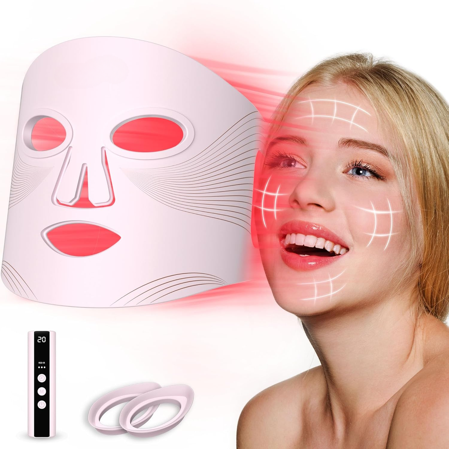 LED Face Mask Light Therapy