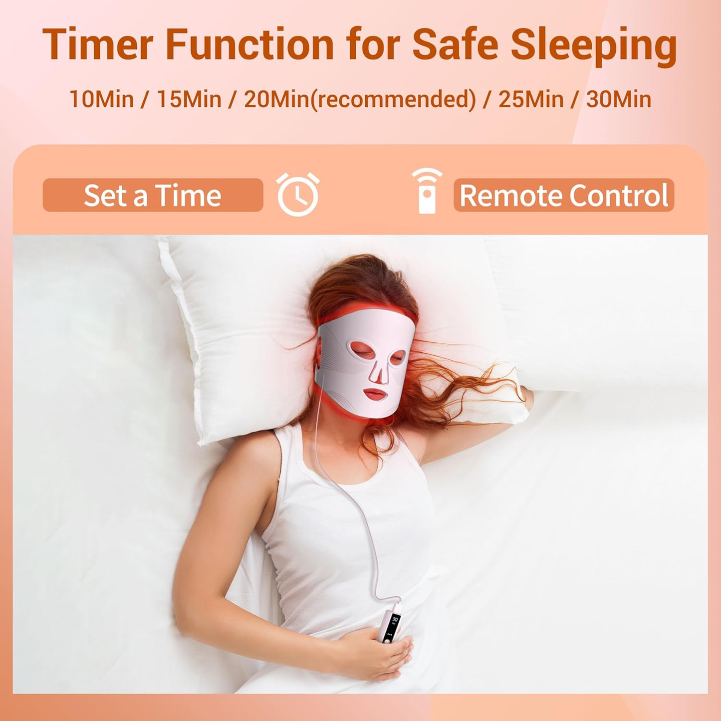 LED Face Mask Light Therapy